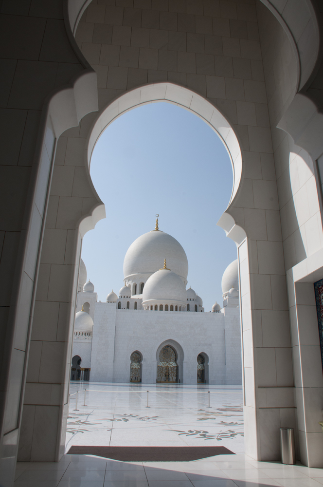Sheikh Zayed Grand Mosque in Abu Dhabi, UAE